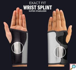 Διπλός Νάρθηκας για τον Καρπό - One Size Powerball Wrist Splint Exact Fit