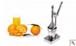 Χειροκίνητος Ανοξείδωτος Αποχυμωτής Φρούτων - Manual Fruit Juicer