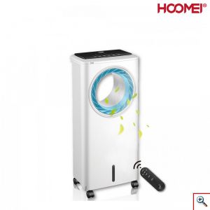 Hoomei® Επιδαπέδιος Περιστρεφόμενος Ανεμιστήρας Air Cooler 80W με Τηλεχειριστήριο - Χρονοδιακόπτη & 3 Ταχύτητες