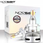 2x Novsight Λαμπτήρες LED Φώτα Πορείας Αυτοκινήτου 12,24V H7 90W (2x45W) 12000LM 6500K IP68 A500 N26