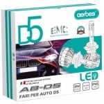 2x aerbes Λαμπτήρες LED SMD Φώτα Πορείας H4 38W 6000K D5 4200Lm