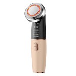 4 σε 1 Επαναφορτιζόμενη Συσκευή Περιποίησης Προσώπου - Μασάζ με Δόνηση & Φωτοθεραπεία - Ροζ Χρυσό