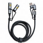 6 in 1 High Tech Καλώδιο Φόρτισης USB Συσκευών Keanos® Black Spider II