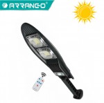 ARRANGO® Επιτοίχιος Αδιάβροχος Ηλιακός LED Προβολέας - Φωτιστικό Δρόμου 30W με Αισθητήρα Κίνησης & Τηλεχειριστήριο