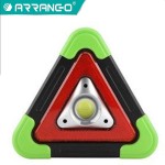 ARRANGO® Ηλιακός Επαναφορτιζόμενος Φακός Εργασίας - Φωτιστικό Ασφαλείας - Τρίγωνο Αυτοκινήτου & Power Bank με 36 COB LED 500Lm - Πράσινο