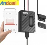 Andowl Έξυπνος WiFi Ελεγκτής Λειτουργίας Γκαραζόπορτας με App Εφαρμογή - Μαύρο
