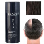 Beaver Hair Building Fibers, Μικρο-ίνες Φυσικής Κερατίνης κατά της Τριχόπτωσης & Αραίωσης των Μαλλιών 28γρ Σκούρο Καστανό