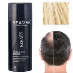 Beaver Hair Building Fibers, Μικρο-ίνες Φυσικής Κερατίνης κατά της Τριχόπτωσης & Αραίωσης των Μαλλιών 28γρ Ξανθό