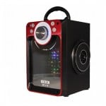 Bluetooth Φορητό Ηχοσύστημα Karaoke USB - TF - Ράδιο CMIK MK-618 με Τηλεχειριστήριο σε Κόκκινο Χρώμα