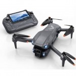 Drone με GPS & Διπλή Κάμερα HD – Τηλεχειριστήριο με Οθόνη - Αποφυγή Εμποδίων, 2 Μπαταρίες, Τσάντα Μεταφοράς, Πτυσσόμενο, 520g