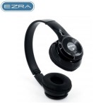 EZRA Ενσύρματα Ακουστικά Κεφαλής με Ενσωματωμένο Μικρόφωνο & Λειτουργία Μείωσης Θορύβου 3.5mm - Wired On Ear Headphones BH05 - Μαύρο
