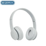 EZRA Ενσύρματα Ακουστικά Κεφαλής με Ενσωματωμένο Μικρόφωνο & Λειτουργία Μείωσης Θορύβου 3.5mm - Wired On Ear Headphones BH05 - Λευκό