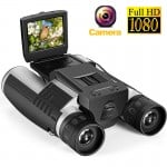 FHD VISION Κιάλια 12x32 με Ψηφιακή Κάμερα Καταγραφικό Full HD 1080p 5MP CMOS USB, Optical Zoom 12x & LCD Οθόνη 2