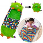 FluffyNap Λούτρινος Παιδικός Υπνόσακος , Μαξιλάρι - Αρκουδάκι - Dragon