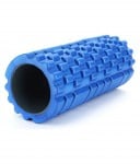Foam Roller - Αφρώδης Κύλινδρος Μασάζ 13x33cm, Αποκατάστασης, Διάτασης Μυών & Ισορροπίας - Deep Muscle Tissue Massage Cilindro Μπλε ΟΕΜ