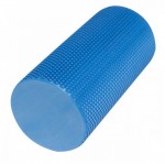 Foam Roller Κύλινδρος Γυμναστικής 33x15cm για Μασάζ - Αποκατάσταση - Διάταση Μυών & Ισορροπία από Υψηλής Πυκνότητας EVA - Μπλέ
