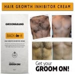 Groomarang Hair Growth Inhibitor Cream 50ml για αποτελεσματική μείωση της τριχοφυΐας