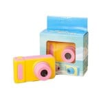HD Ροζ - Κίτρινη Μίνι Ψηφιακή Παιδική Φωτογραφική Μηχανή / Κάμερα - Επαναφορτιζόμενη USB Kids Camera Toy για Παιδιά