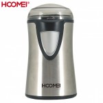 Hoomei® Ηλεκτρικός Μύλος Καφέ 150W με Χωρητικότητα 50gr Ασημί HM-5725