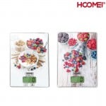 Hoomei® Γυάλινη Ψηφιακή Ζυγαριά Ακριβείας Κουζίνας 1gr - 5kg HM-1210 σε Διάφορα Σχέδια