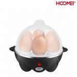 Hoomei® Βραστήρας Αυγών 350W με 7 Θέσεις - Μαύρο