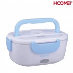 Hoomei® Αεροστεγές Ηλεκτρικό Θερμαινόμενο Φαγητοδοχείο - Θερμός 40W με Κουτάλι - Electric Heated Lunchbox HM-5640