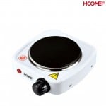 Hoomei Μονή Επιτραπέζια Εστία Εμαγιέ 500W με 5 Ρυθμίσεις Θερμοκρασίας HM-5605 - Λευκή