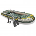 Intex® Φουσκωτή Βάρκα Seahawk 4 SET με Κουπιά και Τρόμπα