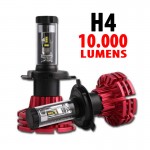 LED Φώτα Αυτοκινήτου NightEye H4 6500K 10000LM (2x5000) 60W (2x30W) x1 A344 CAN BUS με Ballast 12-24V - 2 x Λάμπες