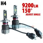LED Φώτα Αυτοκινήτου H4 150ᵒ Angle Adjust 9200LM (2x4600) 70W (2x35W) CAN BUS 9-24V