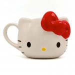 MEGA Τρισδιάστατη Κεραμική Γυαλιστερή Κούπα Hello Kitty  350mL