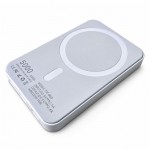 MagSafe Power Bank 5000mAh – Ασύρματη Φόρτιση 10W - με Θύρα USB-C, Fast Charging PD, Συμβατό με iPhone, Λεπτός Σχεδιασμός