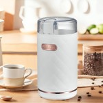 Mini Ηλεκτρικός Μύλος Καφέ 150W με Χωρητικότητα 50gr - Λευκός - Sokany