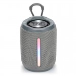 Mini Φορητό Ασύρματο Ηχείο Bluetooth με Θύρες USB, Type-C, AUX & TF Γκρι
