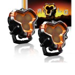 NOVSIGHT Αδιάβροχοι Προβολείς Αυτοκινήτου 4600LM Λευκό και Κίτρινο 2 Τεμάχια