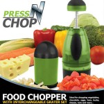 Press N Chop Πολυκόπτης Κουζίνας με Δώρο Τρίφτη Τυριών για να Ψιλοκόβετε τα πάντα