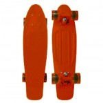 Penny Board Skateboard 22 - Τροχοσανίδα Σκέητμπορντ με Τροχούς 55x14x9.5cm - Κόκκινο