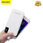 Power Bank 10.000mAh Awei®  P67K Φορητή Μπαταρία με Ενσωματωμένο Καλώδιο Lightning iPhone