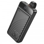 Power Bank 30000mAh – Fast Charge 22.5W & PD 20W - Φορητή Μπαταρία με 4 Θύρες, Οθόνη LED & Λουράκι Μεταφοράς