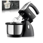 RAF Αυτόματο Πολυλειτουργικό Μίξερ 300W με Inox Περιστρεφόμενο Μπολ 3lt