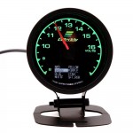 Racing GReddy Multi D , A με Ψηφιακή οθόνη LCD Volt Gauge με Αυτόματο Μετρητή Τάσης Volts 62mm 2.5 ίντσες