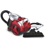 Raf Ηλεκτρική Σκούπα 1200W Κυκλωνική με Κάδο 3L με Ρυθμιστή Ισχύος - Κόκκινο