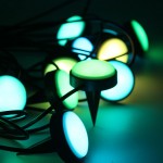 Smart Αδιάβροχα LED RGB Φωτάκια Εξωτερικού Χώρου IP67 - 15 Καρφωτά Προβολάκια 12W