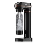 Soda Maker - Παρασκευή ανθρακούχου νερού 1L με One Click Boost - Μαύρο, 100% BPA Free, PET