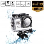 Super Extreme Αδιάβροχη Κάμερα Δράσης FHD 1080p 2.0in - Action Camera με Πλήρη Αξεσουάρ - Λευκό