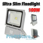 Ultra Slim Προβολέας LED 100W - Αδιάβροχος IP65 Υψηλής Απόδοσης - 80 οικονομία
