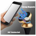 Universal Μαγνητική Βάση Στήριξης Κινητού για Αεραγωγο Αυτοκινήτου 360 Rotation