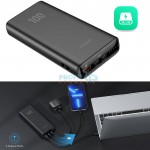 VEGER Μπαταρία Φορτιστής - Power Bank 100W 20000mAh Γρήγορης Φόρτισης για Λάπτοπ, Τάμπλετ & Κινητά με Εξόδους USB-A & 2x Type-C