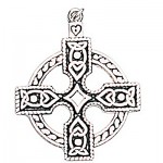 Wheel headed Celtic Cross – Ασημένιο φυλαχτό για Έμπνευση και Διαίσθηση