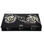 WinningStar Τριπλή Φορητή Εστία Αερίου με Αυτόματη Ανάφλεξη  ST-9655